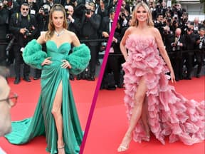 Alessandra Ambrosio und Heidi Klum bei der Eröffnungsfeier der Filmfestspiele in Cannes 2025