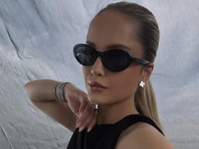 Davina Geiss mit Sonnenbrille