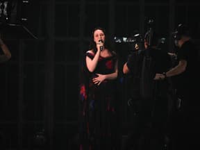 Zoë Më beim Halbfinale ESC für die Schweiz