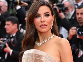 Eva Longoria mit schönem Make-up in Cannes