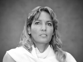 Nadja Abd el Farrag schwarz-weiß Bild