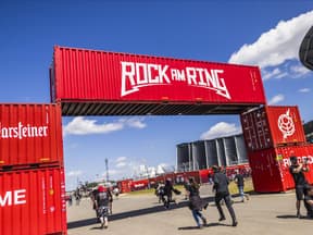 Eingang bei "Rock am Ring"