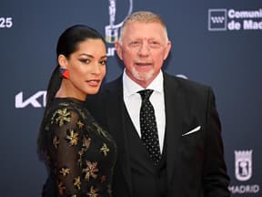 Boris Becker mit seiner Ehefrau Lilian