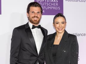 Jonas und Laura Hofmann glücklich