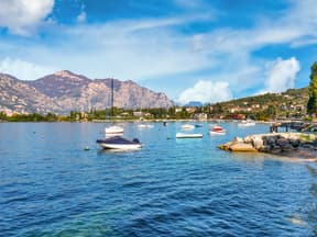 Boote auf dem Gardasee