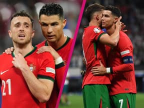 Diogo Jota & Cristiano Ronaldo bei Portugal-Spielen