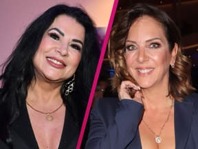 Iris Klein und Danni Büchner strahlen, Collage
