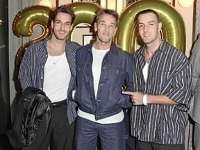 Mark Keller mit Joshua und Aaron