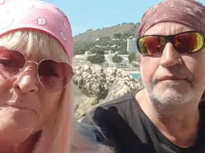 Kathrin und Thommy Mermi-Schmelz am Meer