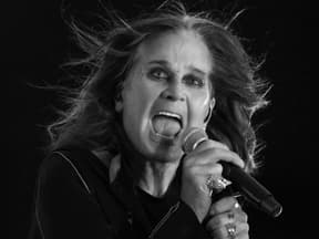 Ozzy Osbourne auf Bühne
