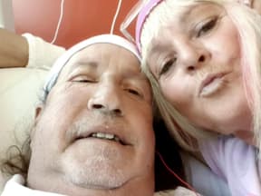 Thommy Schmelz im Krankenhaus mit Kathrin