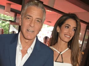 George Clooney mit Amal