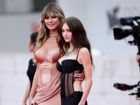 Heidi Klum und Leni Klum bei den Filmfestspielen von Venedig