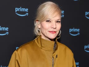 Ina Müller vor Prime Wand