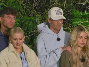 Edda Pilz mit Freund Micha und Ryan Wöhrl mit Freundin Lina