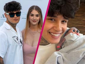 Lisa Marie und Furkan mit ihrem Baby