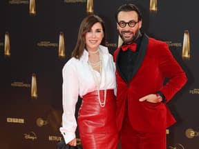 Judith Williams mit Ehemann Alexander-Klaus Stecher beim Deutschen Fernsehpreis 2025