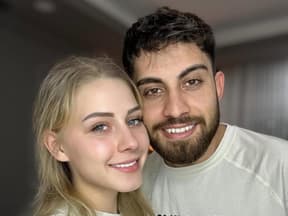 Loredana Wollny und Servet Özbek Selfie