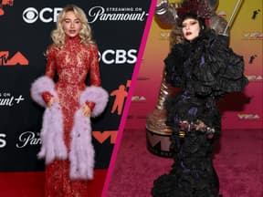 Lady Gaga und Sabrina Carpenter bei den MTV Video Music Awards 2025