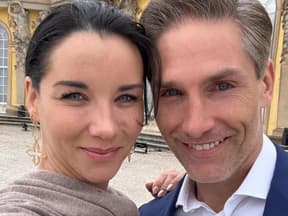 Christian Polanc mit Freundin Laura