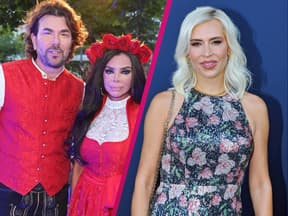 Kader Loth mit ihrem Ex-Freund Isi und Verena Kerth