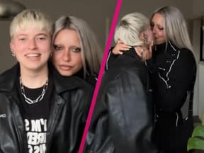 Lotti mit ihrer neuen Freundin