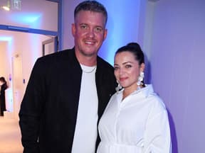 Gustav Schäfer mit seiner schwangeren Verlobten Anne Menden