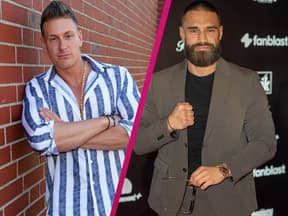 Calvin Kleinen und Aleks Petrovic Collage