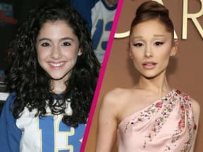 Collage Ariana Grande früher und heute 