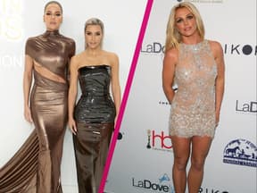 Khloe und Kim Kardashian mit Brintey Spears