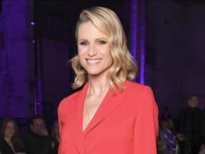 Michelle Hunziker lächelt mit Zähnen