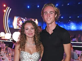 Moritz Rüdiger und Freundin Xenia