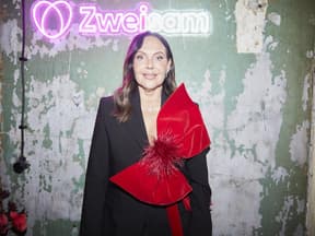 Natascha Ochsenknecht als Co-Hoste beim Zweisam-Soirée in Hamburg