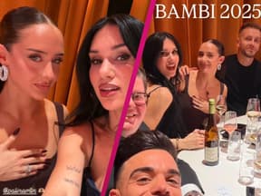 Nessi mit Julian und Palina beim Bambi