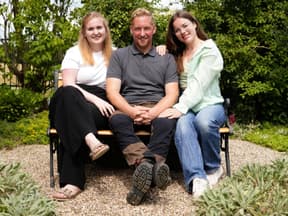 Daniel mit Emely und Jenny bei BsF