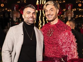Sam Dylan und Rafi Rachek bei "Katy's Xmas Wonderland"-Party