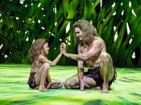 Tarzan Alexander Klaws und Sohn Lenny