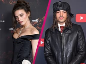 Collage Harriet Herbig-Matten und Rapper Badchieff