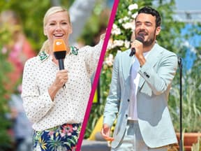 Collage Andrea Kiewel und Giovanni Zarrella 