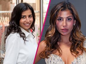 Eva Benetatou früher Anfang 2020 und heute im Jahr 2025