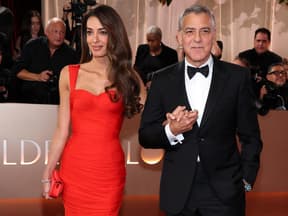 George Clooney und Amal bei Golden Globes