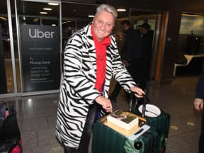 HUbert Fella am Frankfurter Flughafen