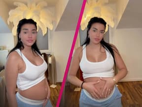 Leyla Heiter mit Bäuchlein