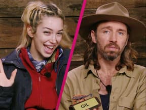 Ariel Hediger und Gil Ofarim im Dschungeltelefon