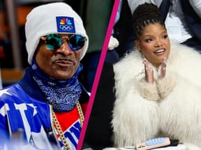 Collage Snoop Dogg und Halle Bailey
