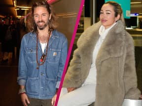 Gil Ofarim und Ariel nach Ankunft in Frankfurt