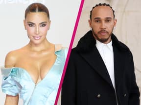 Kim Kardashian und Lewis Hamilton, Collage