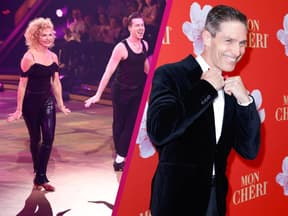 Sonya Kraus bei Let's Dance mit valentin lusin und christian Polanc