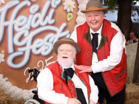 Wildecker Herzbuben beim Heidifest im Oktober