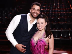 Bianca Heinicke und Freund Timothy Hill im "Let's Dance"-Studio